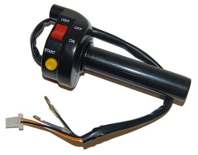 gashandel + stuurschakelaar scooter DMP